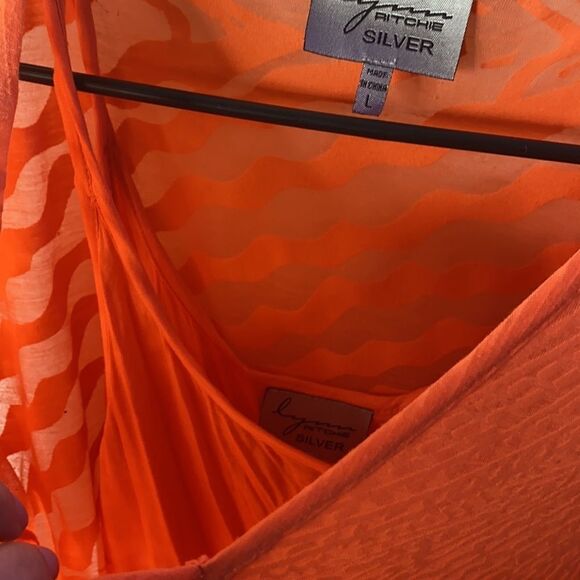 Orange Burnout Top - Picture 4 of 4